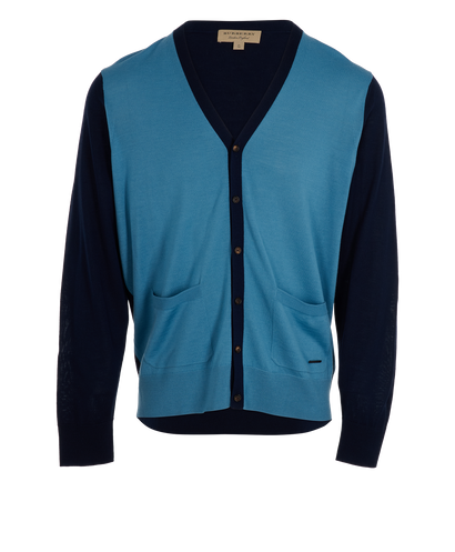 Burberry Button Up Cardigan, front view