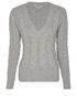 Burberry Knitted V-neck Jumper, front view