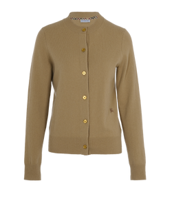 Burberry Cardigan, Cashmere, Beige, Sz XS, 2*