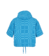 Burberry Check Towelling Hoodie, back view