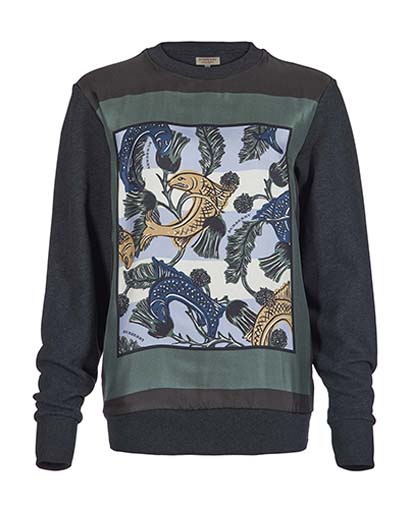 Burberry Fish Logo Sweatshirt, front view