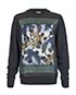 Burberry Fish Logo Sweatshirt, front view