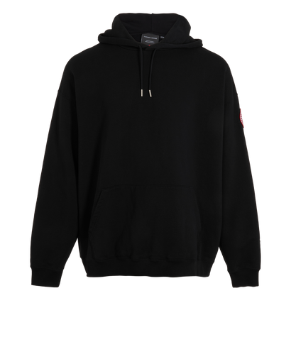 Canada Goose Rove Hoodie, &pound;150, Clothing, Black, Cotton, Front view