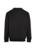 Casablanca Tennis Club Sweatshirt, &pound;195, Clothing, Black, Cotton, Back view