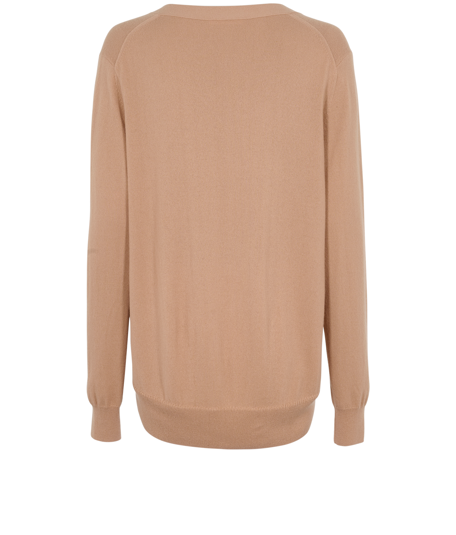 Celine Fine Knit Cardigan, &pound;250, Clothing, Beige, Cashmere, Back view