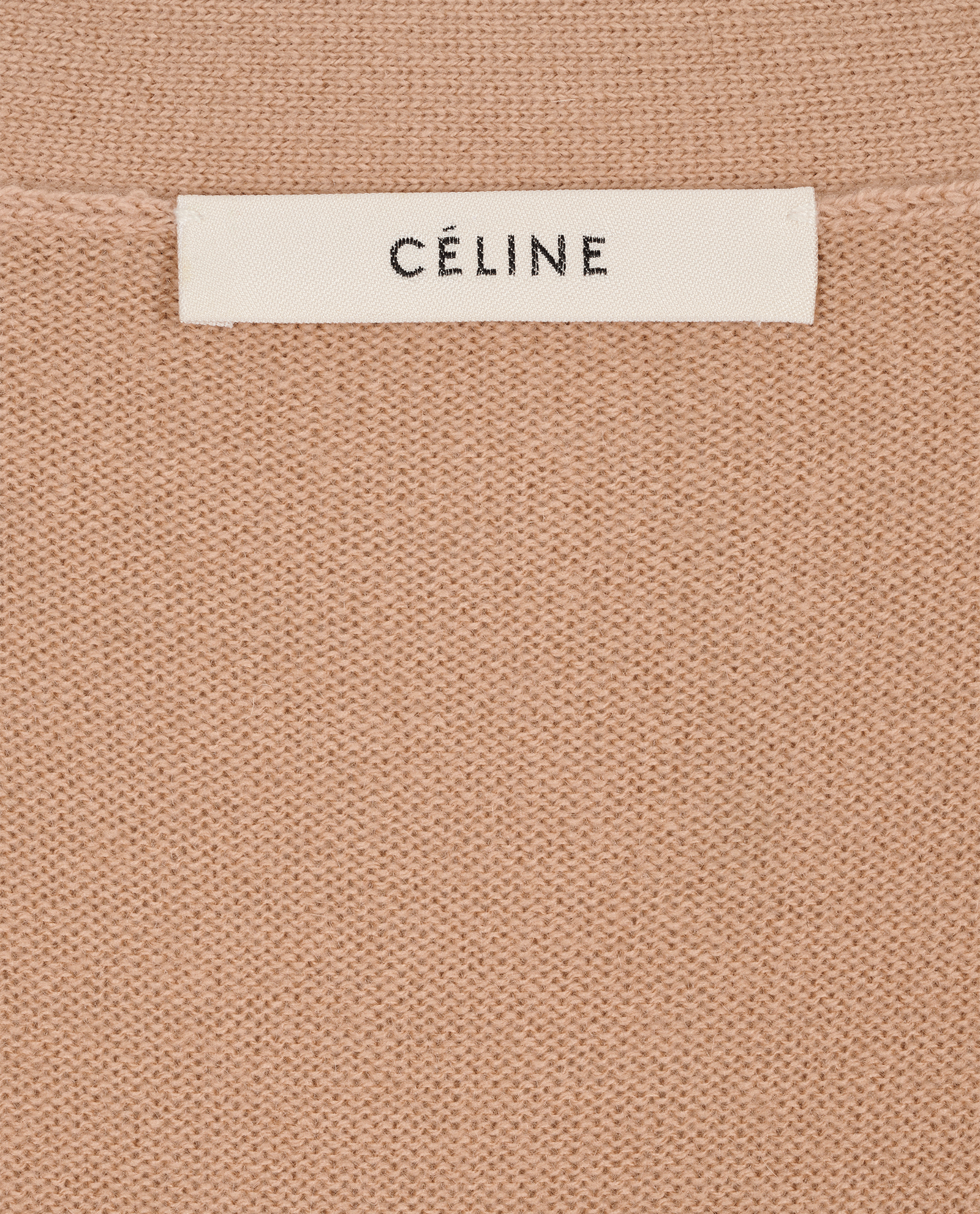 Celine Fine Knit Cardigan, &pound;250, Clothing, Beige, Cashmere, Other view