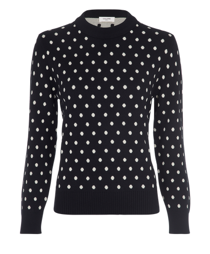 Celine Polka Dots Jumper, front view