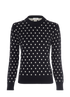 Celine Polka Dots Jumper, front view