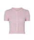 Celine Short Sleeve Knit Cardigan, front view