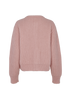 Celine Chunky Knit Cardigan, back view
