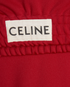 Celine Cropped Hoodie, &pound;350, Clothing, Red, Polyester, Other view