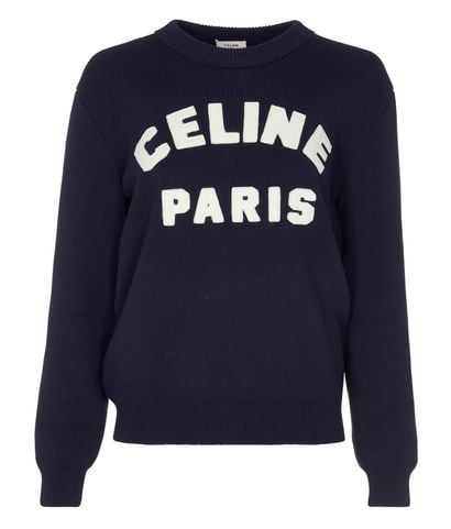 Celine Logo Jumper, front view