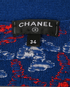 Chanel Coco Airline Cardigan, £475, Clothing, Blue/Red, Cashmere, Other view