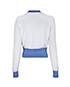 Chanel SS19 Logo Cardigan, back view