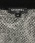 Chanel Camellia Print Long Cardigan, &pound;1,900, Clothing, Black/White, Alpaca Wool, Other view