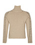 Chanel 2000 Knitted Turtle Neck, back view