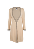 Chanel Cruise 2014 Longline Cardigan, &pound;495, Clothing, Cream, Viscose, Front view