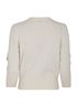 Chanel Floral/Lion 3/4 Sleeve Sweater, back view