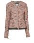 Chanel Identification Fringed Jacket, &pound;550, Clothing, Pink, Wool, Front view