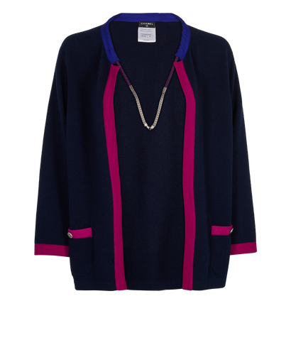 Chanel Link Cardigan, front view