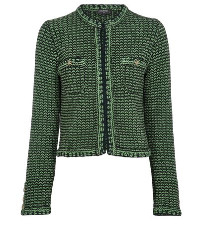 Chanel 2021 Tweed Cardigan, front view