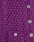 Chanel 22A Chunky Knit Cardigan, £2,200, Clothing, Purple, Wool, Other view