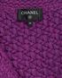 Chanel 22A Chunky Knit Cardigan, £2,200, Clothing, Purple, Wool, Other view