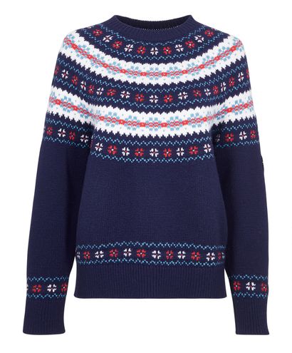 Chanel Crew Neck Patterned Jumper, front view