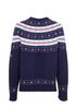 Chanel Crew Neck Patterned Jumper, back view