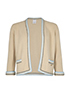 Chanel 05A Cashmere Cardigan, front view