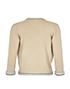 Chanel 05A Cashmere Cardigan, back view