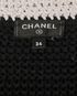 Chanel Button Up Cardigan, £750, Clothing, Black/White, Cotton, Other view