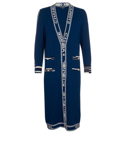 Chanel Deauville- Biarritz Belted Long Cardigan, front view