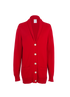 Chanel Logo Button Cardigan, front view
