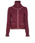 Chanel Knitted Zip Up Jumper, front view