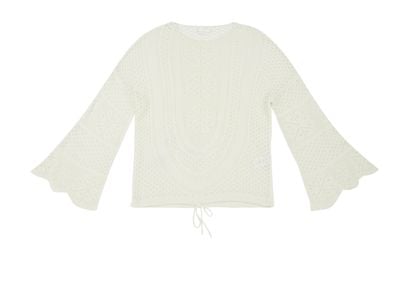 Chloe Crochet Jumper, front view