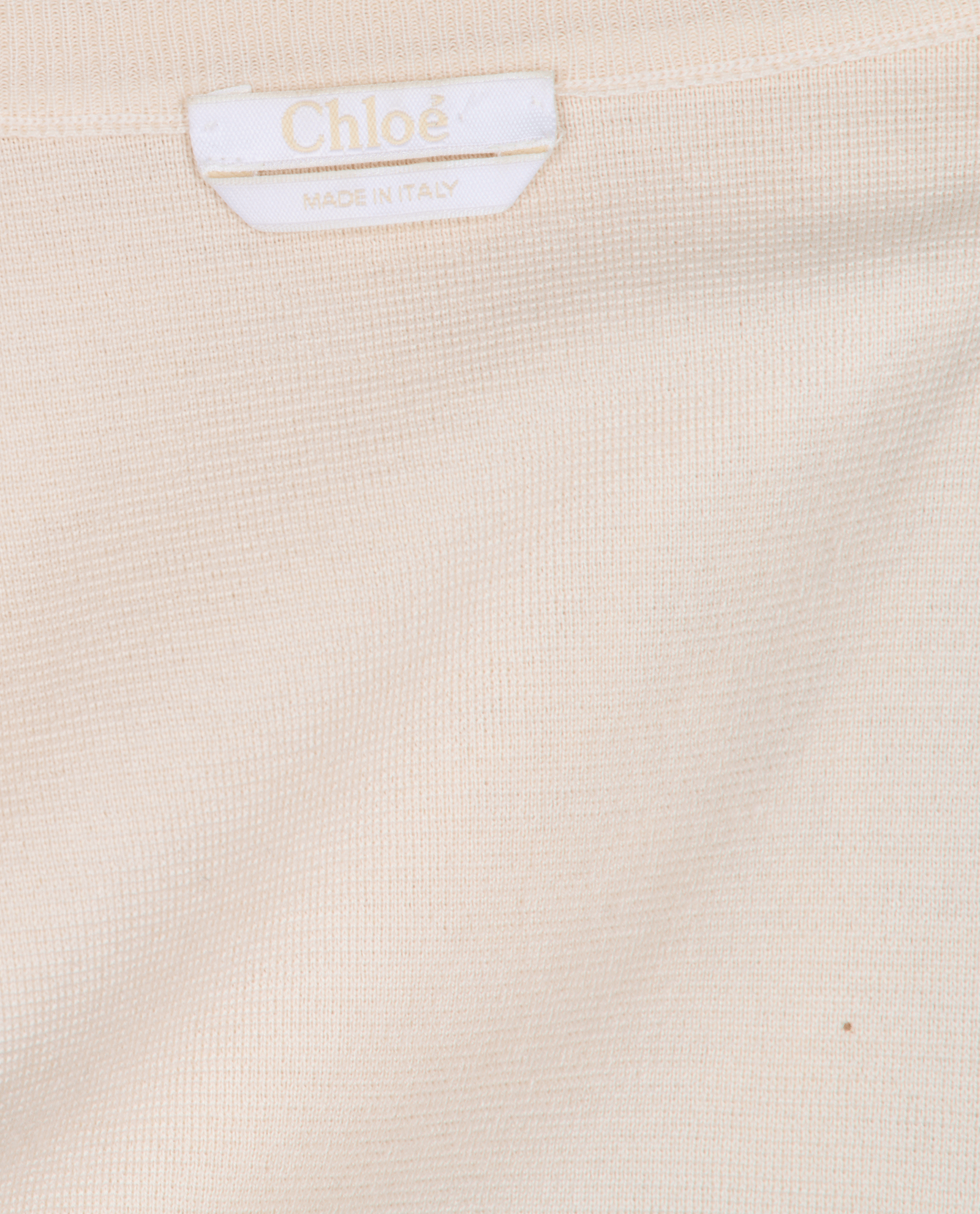 Chloe Lace Detail Jumper, &pound;195, Clothing, Cream, Silk/Wool, Other view