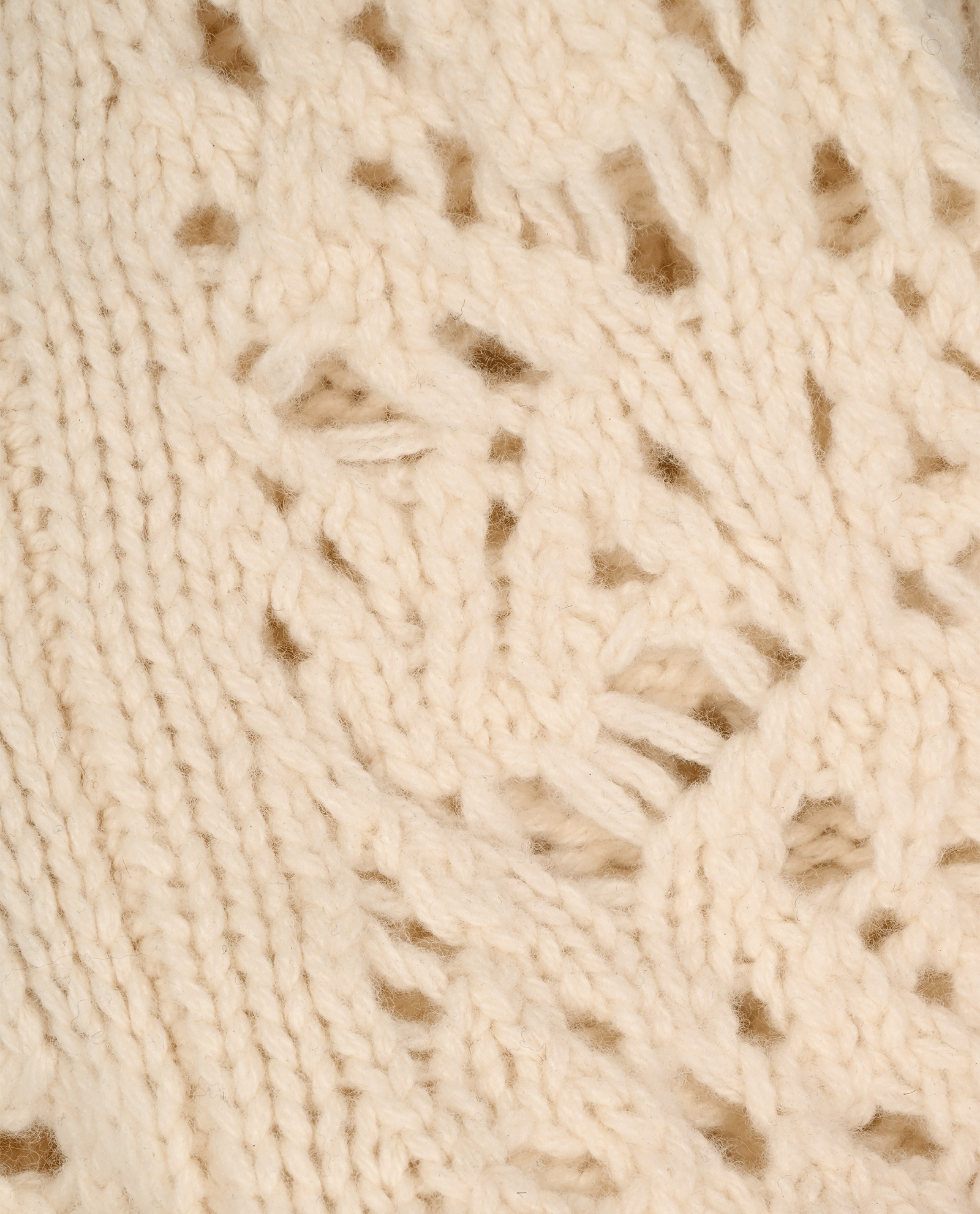 Chloe Knit Jumper, &pound;295, Clothing, Cream, Wool, Other view