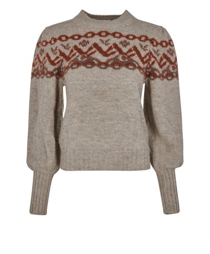 Chloé Fair Isle Jumper, front view