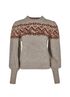 Chloé Fair Isle Jumper, front view