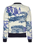 Chloe Boyish Printed Jumper, back view