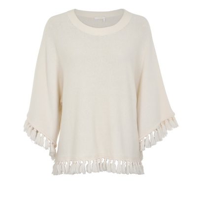 Chloe Tassel Knit Jumper, front view
