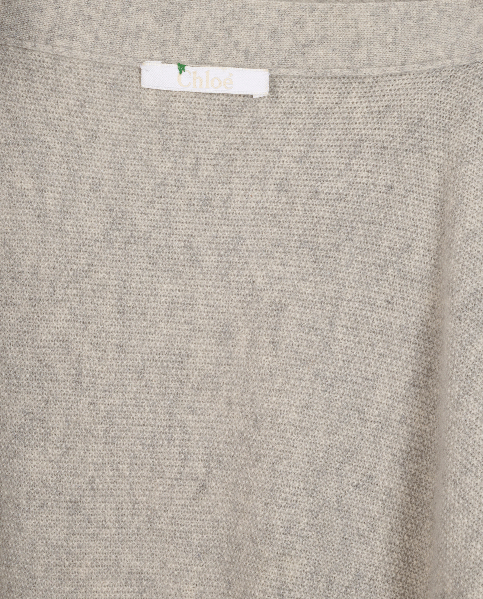 Chloe Button Up Cardigan, &pound;150, Clothing, Grey, Cashmere, Other view