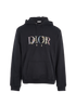 Christian Dior Floral Logo Hoodie, front view