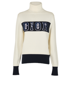 Pre-loved Christian Dior 'J'adior 8 Boxy Sweater - £850