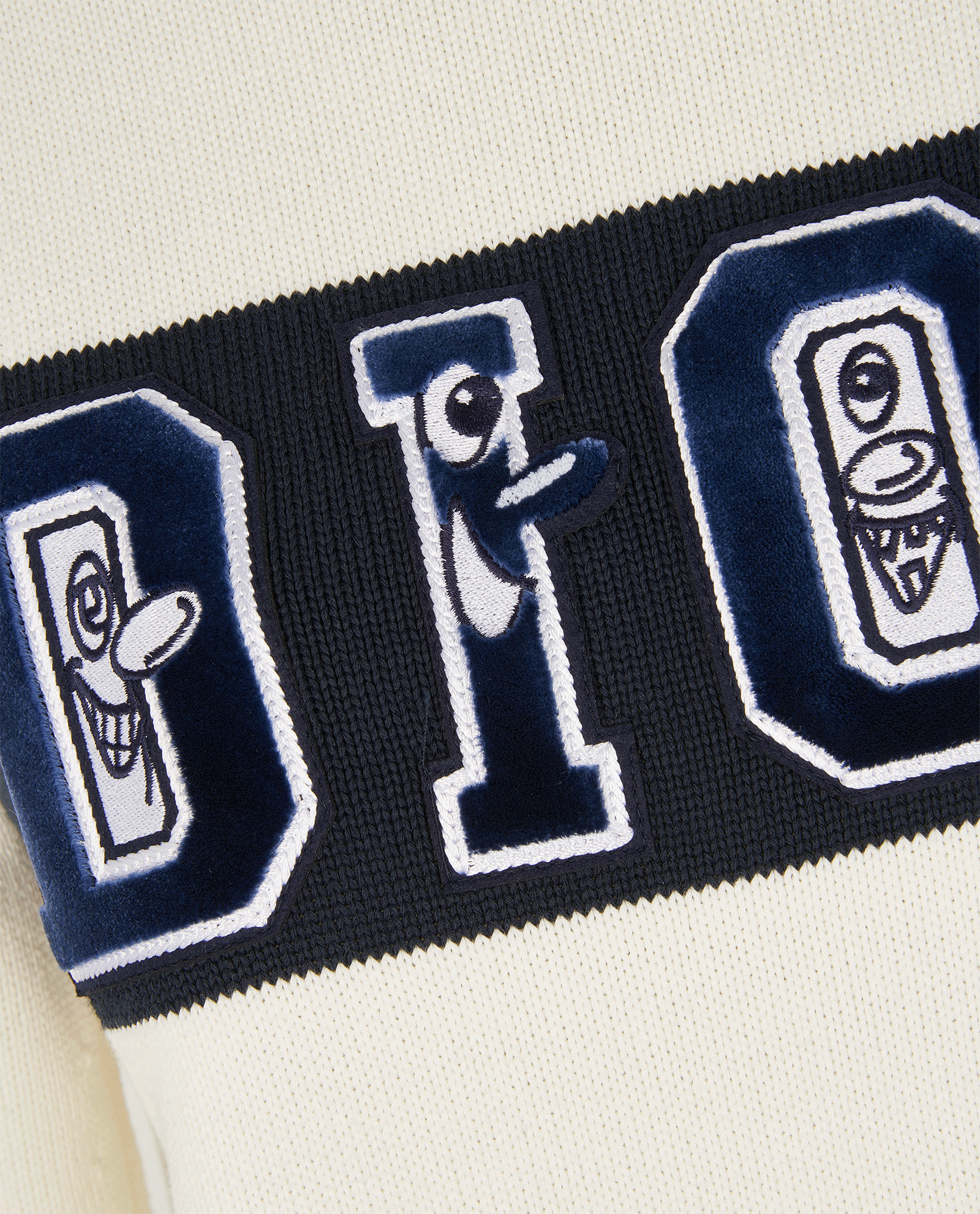 Christian Dior x Kenny Scharf Turtleneck Jumper, &pound;350, Clothing, Cream, Cotton, Other view