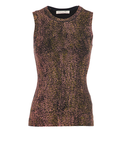 Christian Dior Knitted Sleeveless Jumper, front view