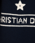 Christian Dior Short Sleeved Jumper, &pound;850, Clothing, Navy, Cashmere/Wool, Other view