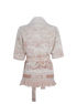 Christian Dior Chez Moi Belted Cardigan, £750, Clothing, Pink/White, Cashmere/Wool, Back view