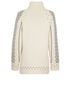 Christian Dior Cross Stitch Roll Neck Jumper, back view